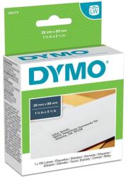 DYMO Etikett Label Writer - 28x89 mm, 130 db/tekercs, Fehér (1983173) (1983173)