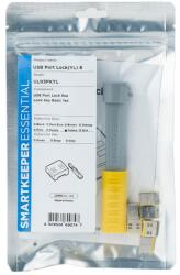 SmartKeeper USB port zár UL03PKYL 6 részes készlet Sárga 1 kulccsal UL03PKYL (UL03PKYL) (UL03PKYL)