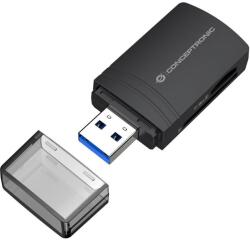 Conceptronic BIAN06B kártyaolvasó USB 3.2 Gen 1 (3.1 Gen 1) Type-A Fekete (BIAN06B) (BIAN06B)