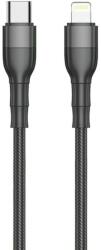 2GO USB Lade-/Datenkabel Type C - Lightning Nylon 1m sw (797307) (797307) (797307)
