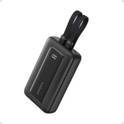 Anker Power Bank 10000mAh 30W USB-C+L Cable Black (A1680G11) (A1680G11)