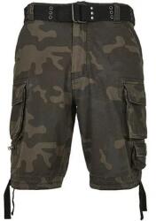 Build Your Brand Férfi Savage Camo Cargo rövidnadrág 4XL barna|zöld