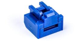 SmartKeeper RJ45 LAN port zár NL03PKDB 10 részes készlet Sötétkék 1 kulccsal NL03PKDB (NL03PKDB) (NL03PKDB)
