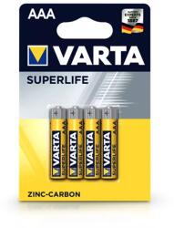 VARTA Superlife Zinc-Carbon AAA ceruza elem 4db/csomag (VR0022) (VR0022) (VR0022)