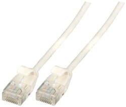 EFB-Elektronik RJ45 Patchkabel U/UTP, Cat. 6A, TPE 3, 6mm ultraflex, 0, 15m, w (K8108WS. 0, 15) (K8108WS.0,15)