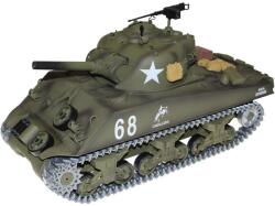 AMEWI RC Panzer Sherman U. S. M4A3 Távirányítós tank Füst funkcióval 1: 16 - Zöld (23055) (23055)