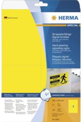 HERMA Signal-Schilder A4 105x148 mm gelb Folie 100 St. (8032) (8032) (8032)