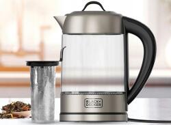 Black & Decker Black+Decker BXKE2205E Vízforraló 1.7L 2200 Watt - Ezüst / Fekete (ES9580110B) (ES9580110B)