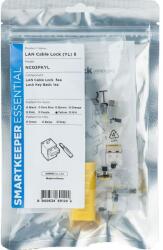 SmartKeeper NC03PKYL Basic LAN Kábel zár + kulcs - Sárga (5db / csomag) (NC03PKYL) (NC03PKYL)