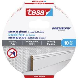tesa WALLPAPER (77743-00000-00) Rögzítő szalag ® Powerbond Fehér (H x Sz) 5 m x 19 mm 1 db (77743-00000-00) (77743-00000-00)