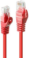 Lindy Rj45/Rj45 Cat6 2m hálózati kábel Vörös U/UTP (UTP) (48183) (48183)