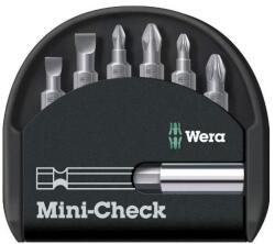 Wera Bit-Check 7 Universal 1 Bitkészlet (7 db / csomag) (05056295001) (05056295001)