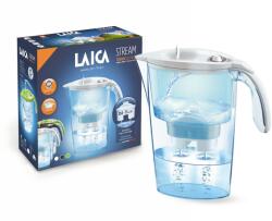 LAICA Stream mechanical vízszűrő kancsó fehér 2, 3L +2db univerzális bi-flux szűrőbetét (J9029C1) (J9029C1) (J9029C1)