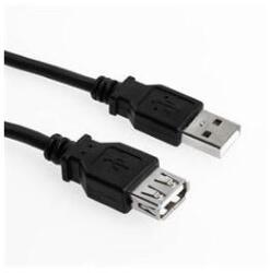 Sharkoon Kábel SHARKOON USB 2.0 hosszabbító 3 m fekete (4044951015429) (4044951015429)