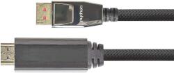 Python GC-M0217 DisplayPort 1.4 - HDMI 2.0 Kábel 2m - Fekete (GC-M0217) (GC-M0217)