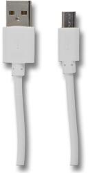 2GO USB Lade-/Datenkabel USB-A - Micro-USB 1m Nylon weiß (795202) (795202) (795202)