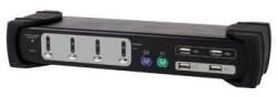 Equip 331544 KVM kapcsoló Fekete (331544)