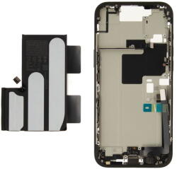 Apple ZD076-00693 Gyári Apple iPhone 16 Pro Max középső keret akkumulátorral, fekete (ZD076-00693)