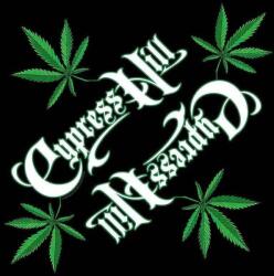 Cypress Hill Batic Logo/Leaf Black (B123)