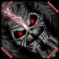 Iron Maiden Batic Eddie Candle Finger Black (B035)