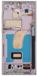  NBA001LCD10112002766229329 Samsung Galaxy S23 Ultra SM-S918B TFT LCD kijelző érintővel Levendula színű kerettel, előlap (NBA001LCD10112002766229329)