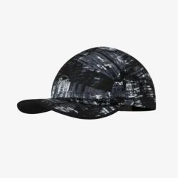 BUFF Uniszex baseball sapka, Buff 5 Panel Go Cap, fekete S/M fekete|szürke