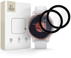 Garmin Venu 2S - okosóra flexi üvegfólia fekete kerettel (2db) - graffistore