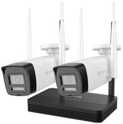 HILOOK DS-J142I(STD)/IKS-2044BH-PH/W /2x4MP 2, 8mm csőkamera+1xNVS/ EasyLink IP Wifi Szett