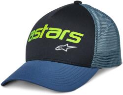 Alpinestars Vital Trucker cap negru-albastru-verde (AIM186-895)
