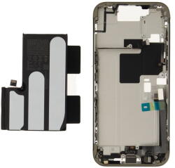 Apple ZD076-00696 Gyári Apple iPhone 16 Pro Max középső keret akkumulátorral, szürke (ZD076-00696)
