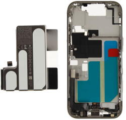 Apple ZD076-00692 Gyári Apple iPhone 16 Pro középső keret akkumulátorral, szürke (ZD076-00692)