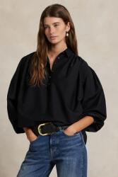 Ralph Lauren felső fekete, sima, 211971508 - fekete L
