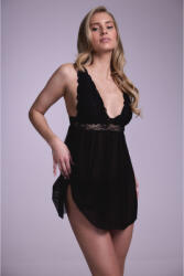 Christine Babydoll & Thong Lieve - black