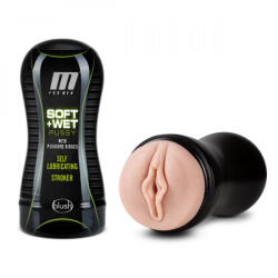 M For Men Maszturbátor Soft and Wet - Pleasure Ridges, hüvely