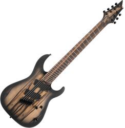 Cort KX507MS Pale Moon-NBB elektromos gitár, 7 húros, Pale Moon ében fedlap, Multi Scale, natúr fekete burst