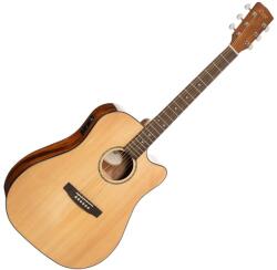 Cort Earth60CE-NAT akusztikus gitár elektronikával, cutaway, fényes natúr