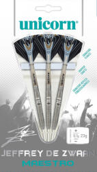 Unicorn Dart szett Unicorn steel 25g, Jeffrey De Zwaan 90% wolfram gravírozással