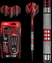 Winmau Dart szett Winmau NAVIGATOR 85% soft 2002, 18g gravírozással