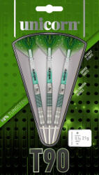 Unicorn Dart szett Unicorn steel 23g, T90 CORE XL GREEN 90% wolfram gravírozással