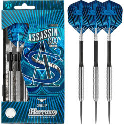 Harrows Dart szett Harrows steel 18g Assassin, 80% Gravírozott
