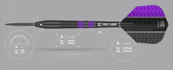 Target Darts szett TARGET steel 21g VAPOR8 BLACK lila 80% gravírozással