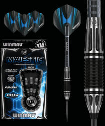 Winmau Darts soft szett Winmau Majestic 22g, 90% wolfram Gravírozott