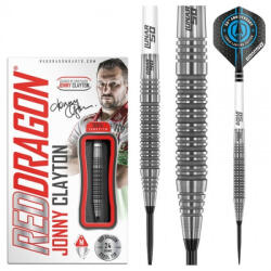 Red Dragon Dart szett Red Dragon steel Jonny Clayton 24g, Lunar 50th, 90% gravírozással