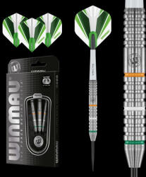 Winmau Dart szett Winmau Steel Willie O'Connor 23g 90% wolfram gravírozással