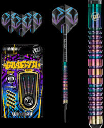 Winmau Dart szett soft Winmau GRAFFITI 85% 18g gravírozással