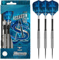 Harrows Dart szett Harrows steel 25g Assassin, 80% gravírozással