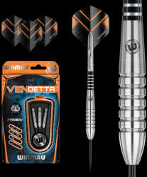 Winmau Dart szett Winmau steel Vendetta 80% 23g gravírozással