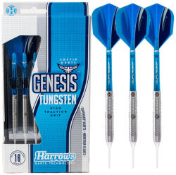 Harrows Dart szett Harrows soft, 16g, Genesis style B, 60% wolfram gravírozott