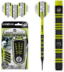 Winmau Dart szett soft Winmau MvG Pro-Series 20g, 85% gravírozással
