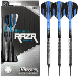 Harrows Dart szett Harrows soft Razr Parallel 90% 18grA gravírozással